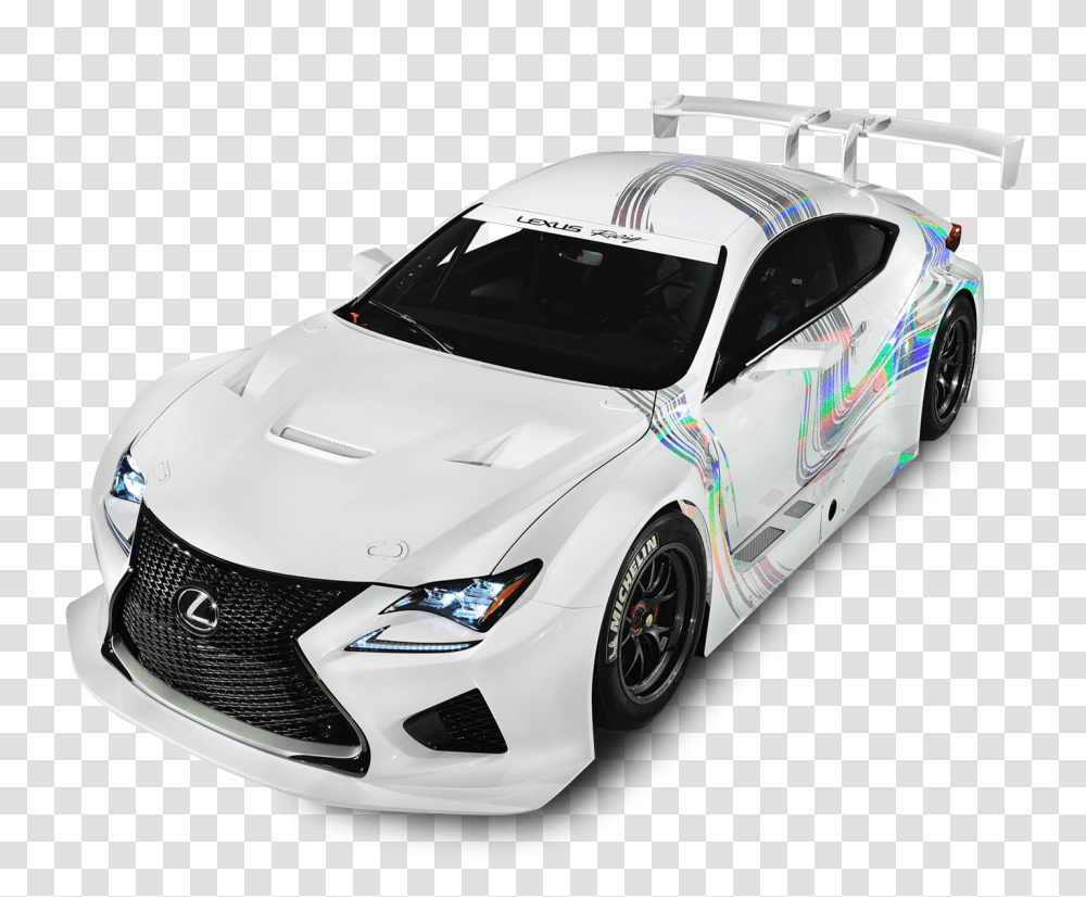 White Lexus Rc F Car 67 Lexus Rc F, Vehicle, Transportation, Bumper, Tire Transparent Png