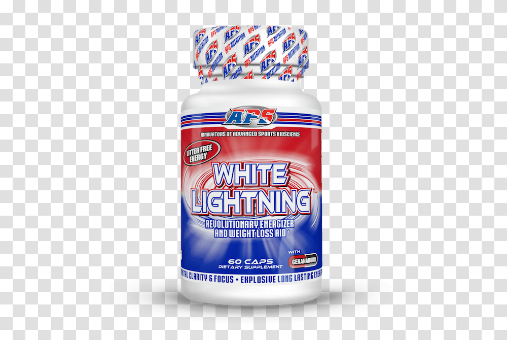 White Lightning Bodybuilding Supplement, Ketchup, Food, Medication, Pill Transparent Png