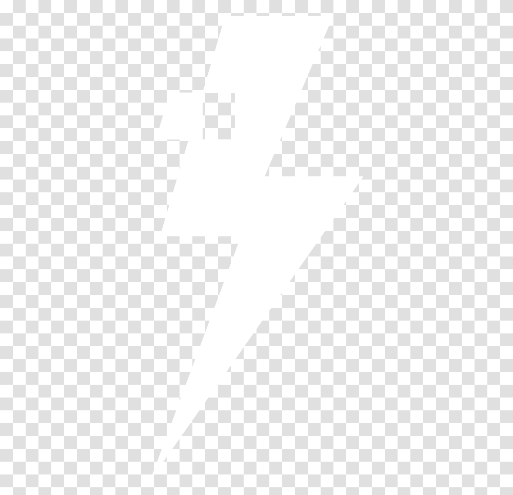 White Lightning Bolt Graphic Design, Star Symbol, Triangle Transparent Png