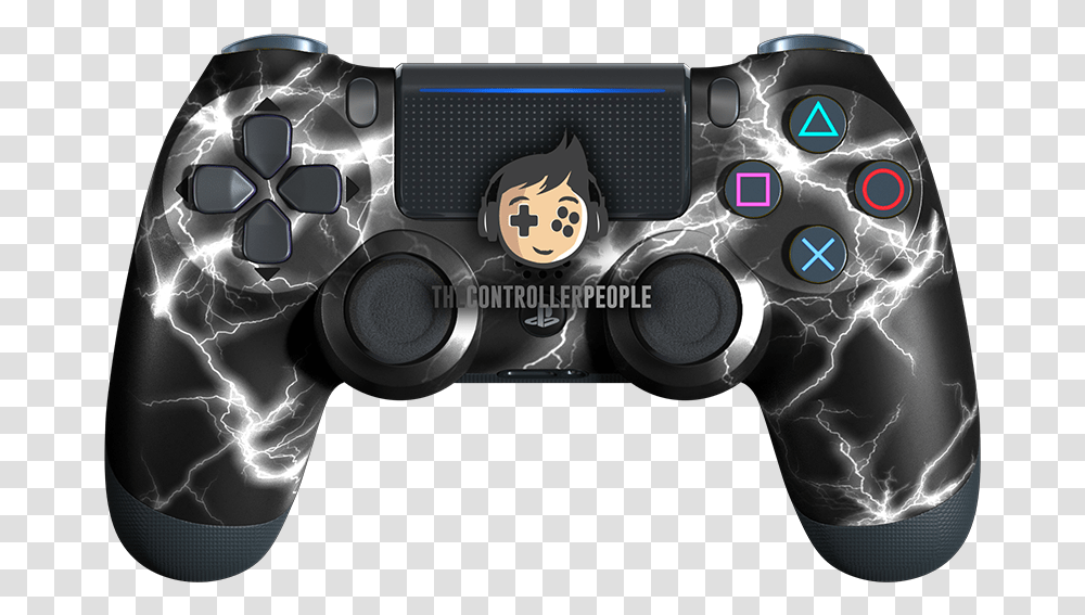 White Lightning Ps4 Controller Game Controller, Electronics, Camera, Machine, Video Gaming Transparent Png