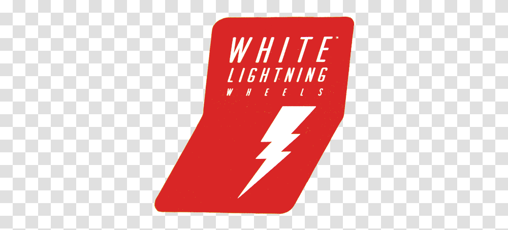 White Lightning Red Sticker Graphic Design, Symbol, Road Sign, Text, Stopsign Transparent Png
