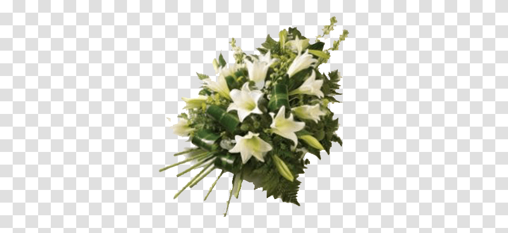 White Lilyspray Redlands Fresh Flowers Shop Funeral Flowers, Plant, Blossom, Flower Arrangement, Flower Bouquet Transparent Png