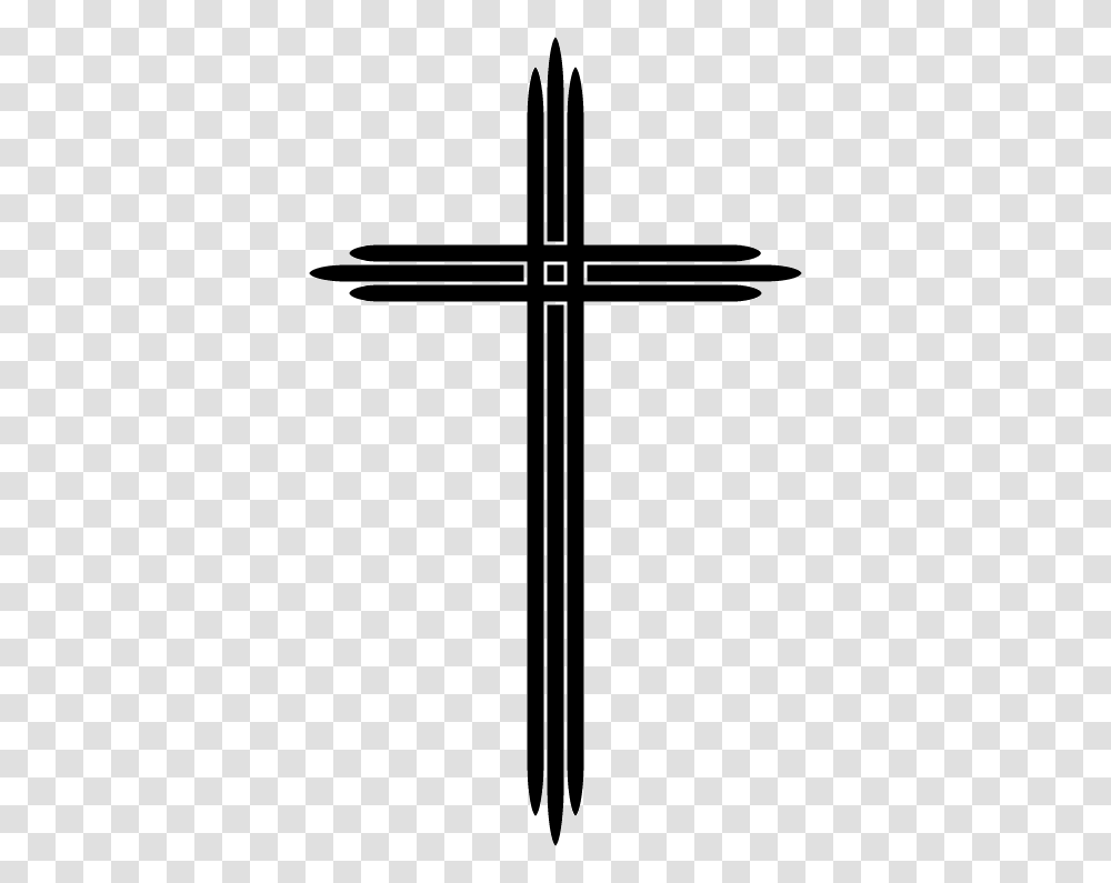 White Line, Cross, Crucifix, Arrow Transparent Png