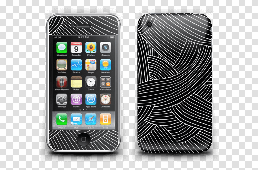 White Lines Iphone 3g3gs Skin Iphone 3, Mobile Phone, Electronics, Cell Phone, Plant Transparent Png