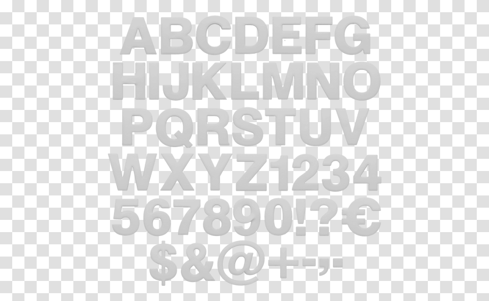 White Liquid 3d Letters Alphabet, Word, Number Transparent Png