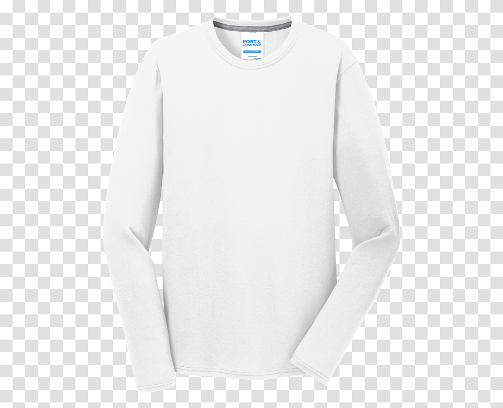 White Long Sleeved T Shirt, Apparel, Sweatshirt, Sweater Transparent Png