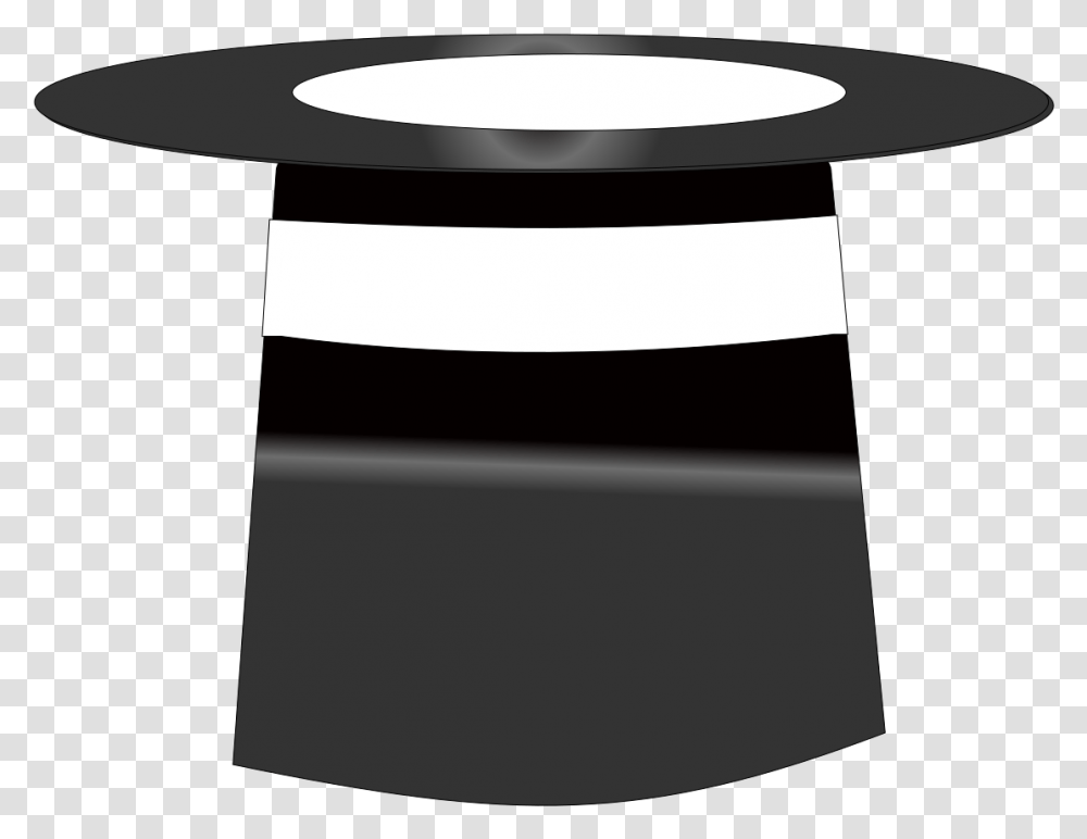 White Magic Hat No Wand Svg Vector Empty, Mailbox, Letterbox, Cylinder, Tin Transparent Png
