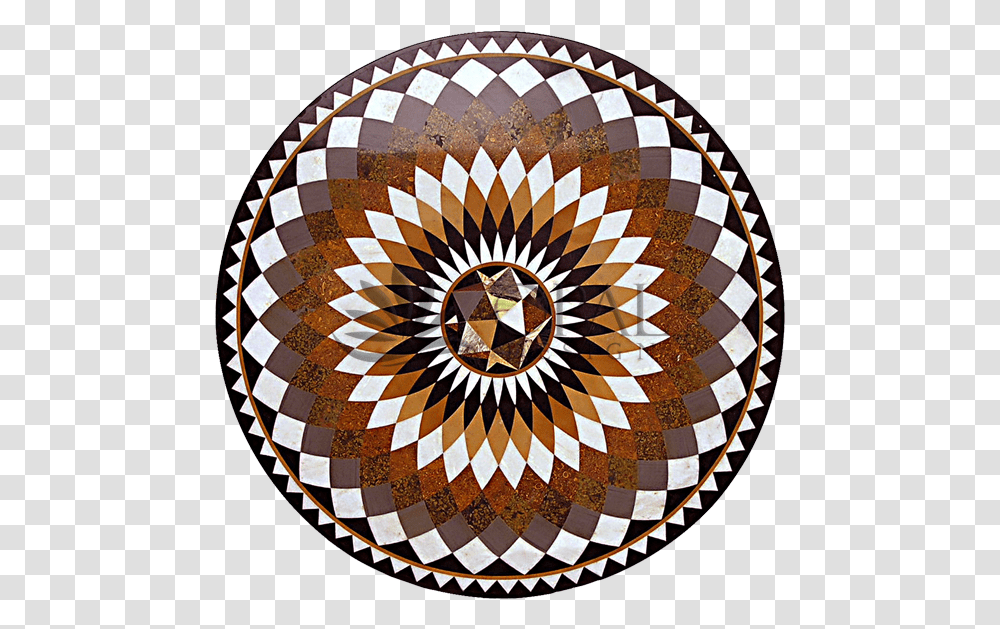 White Marble Inlayed Table Top Wallpaper, Rug, Pattern, Armor Transparent Png