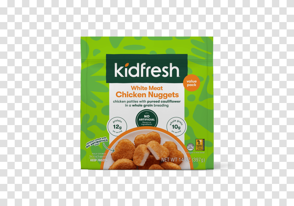 White Meat Chicken Nuggets Value Pack Kidfresh Chicken Nuggets, Fried Chicken, Food, Flyer, Poster Transparent Png