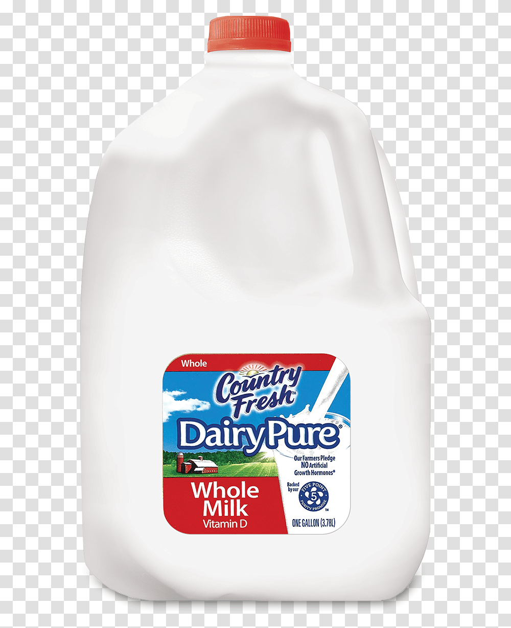 White Milk Milk Products Dean's Dairy Daily Pure Whole Milk, Beverage, Drink, Snowman, Winter Transparent Png