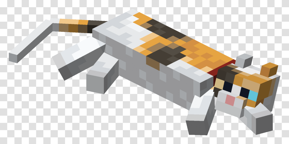 White Minecraft Cat, Game, Toy, Domino Transparent Png