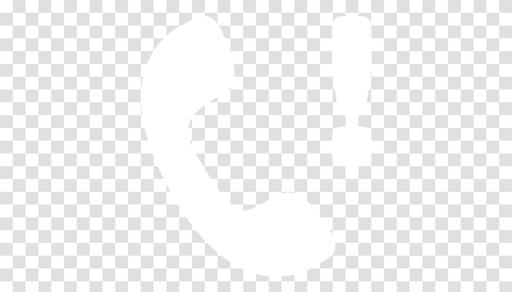 White Missed Call Icon Free White Phone Icons Missed Call Icon White, Text, Stencil, Symbol, Number Transparent Png