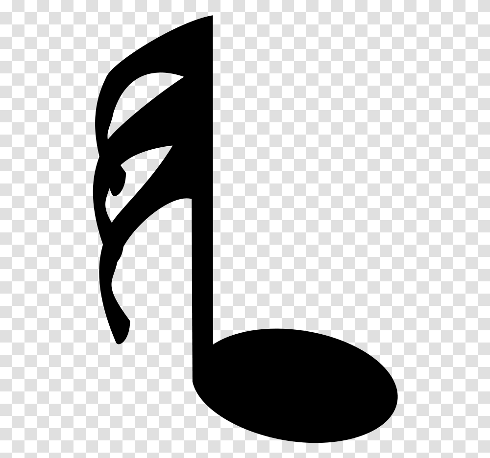 White Music Note Download, Gray, World Of Warcraft Transparent Png