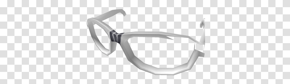 White Nerd Glasses By Bbjfp Roblox Material, Pliers, Tool, Weapon, Weaponry Transparent Png
