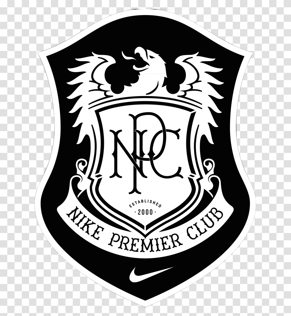 White Nike Logo Nike Premier Club Logo, Armor, Shield, Poster Transparent Png