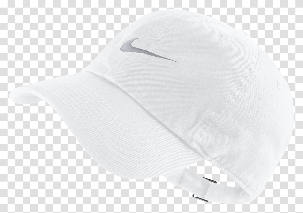 White Nike Swoosh Fish, Apparel, Baseball Cap, Hat Transparent Png
