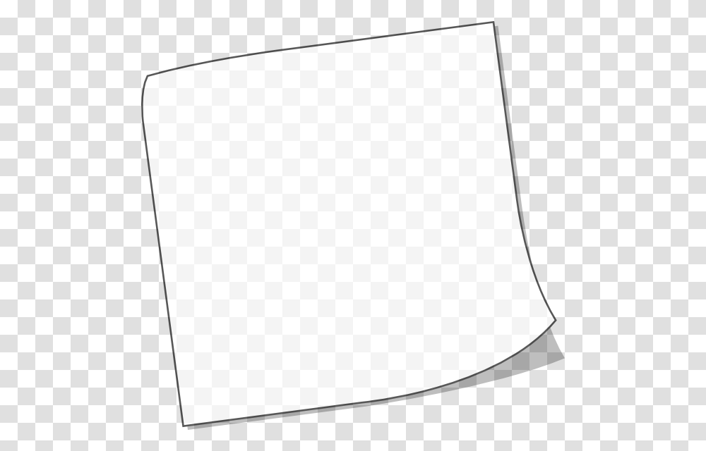 White Note Paper Clipart, Apparel, Lamp, Hat Transparent Png