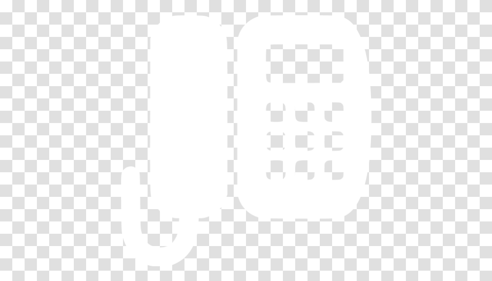 White Office Phone Icon Free White Phone Icons Telephone Icon White, Shovel, Tool, Calculator Transparent Png