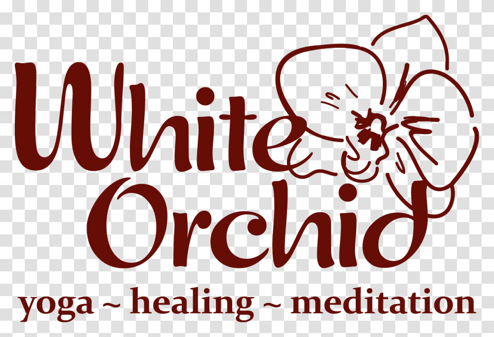 White Orchid White Orchid, Calligraphy, Handwriting, Alphabet Transparent Png