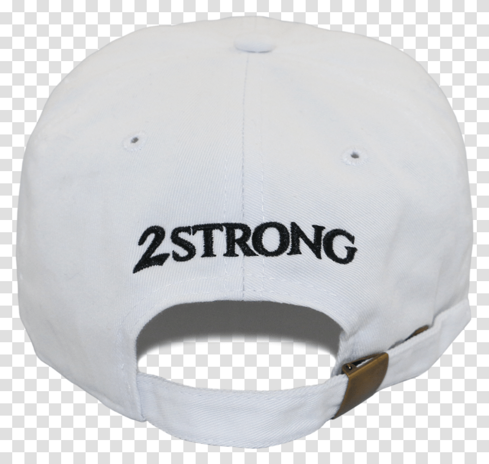 White Outline Dad Hat Back Image Baseball Cap, Clothing, Apparel Transparent Png