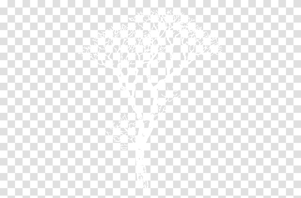 White Outline Of A Tree White Outline Of A Tree, Plant, Root, Doodle, Drawing Transparent Png