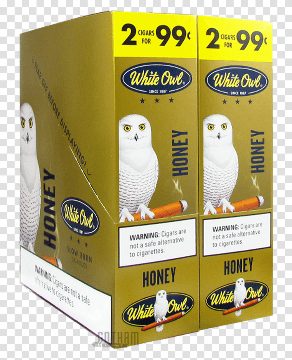 White Owl Cigarillos Gold Box White Owl Blunt Wraps Flavors, Bird, Animal, Plant Transparent Png