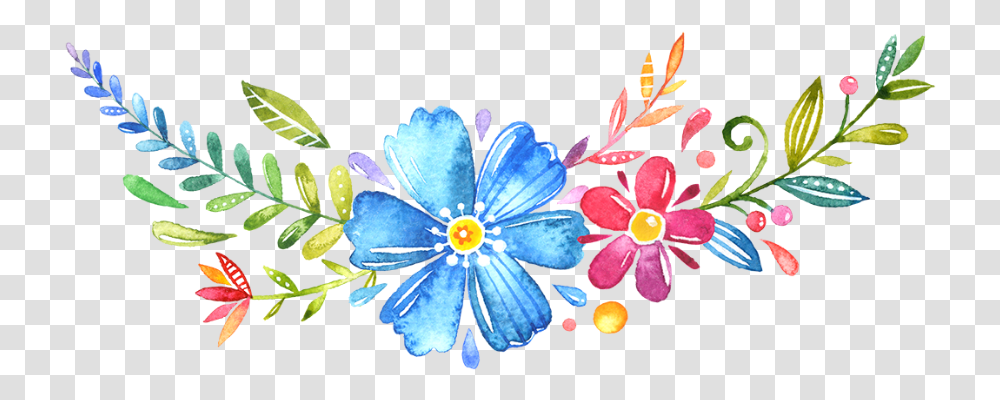 White Paint Border 2 Image Water Painting Flowers Frame, Graphics, Art, Floral Design, Pattern Transparent Png