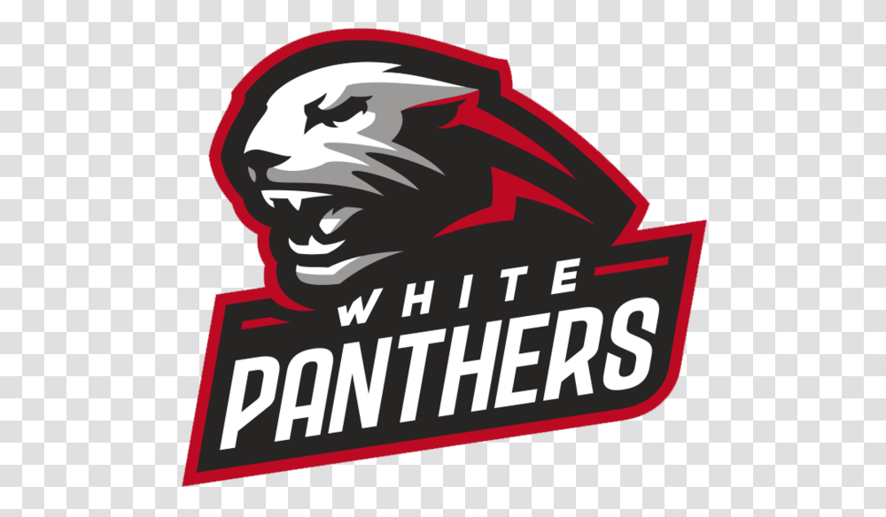 White Panthers Logo Clipart White Panthers Esports, Label, Poster, Advertisement Transparent Png