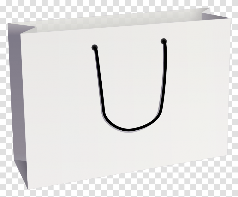 White Paper Bag, Shopping Bag, Tote Bag, Handbag, Accessories Transparent Png