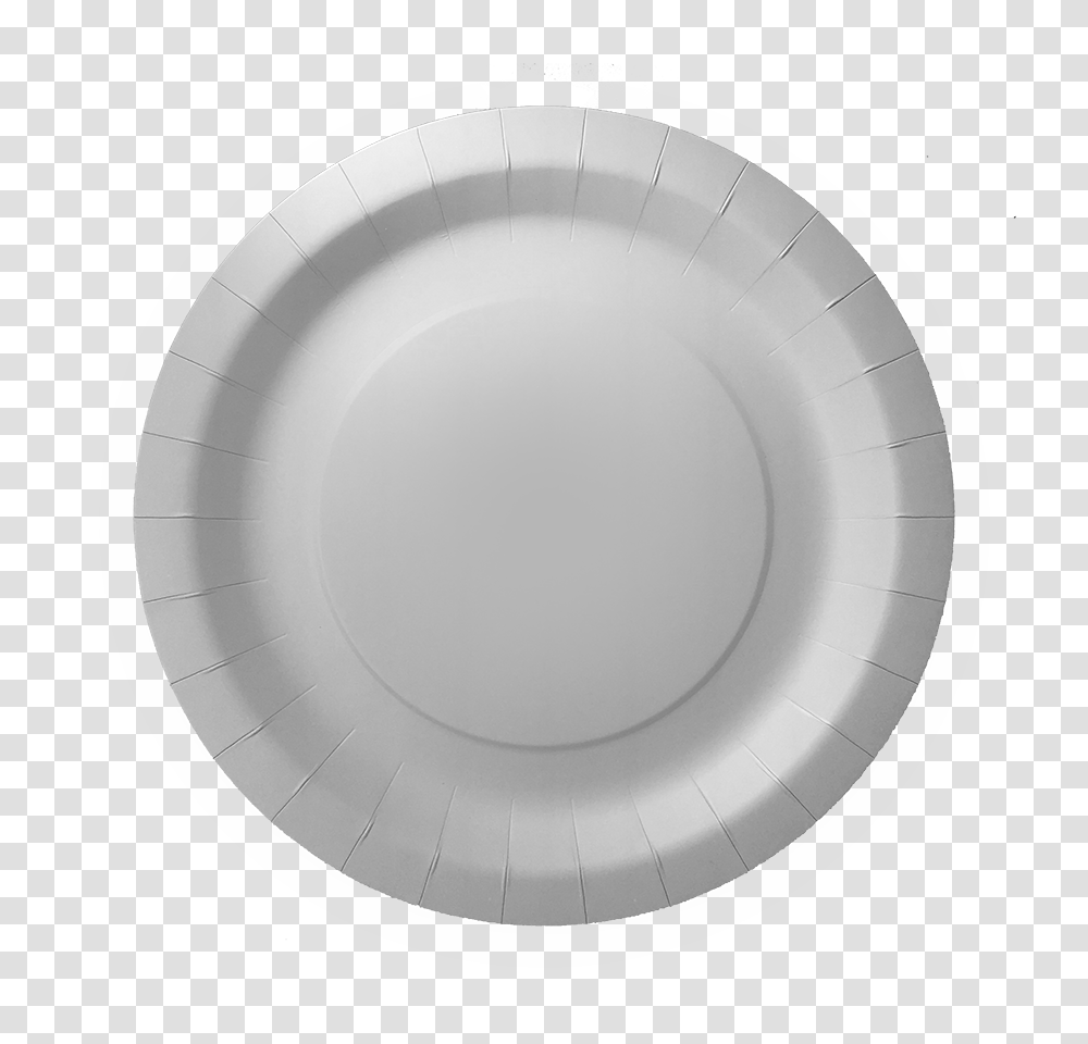 White Paper Plate Plate, Dish, Meal, Food, Porcelain Transparent Png