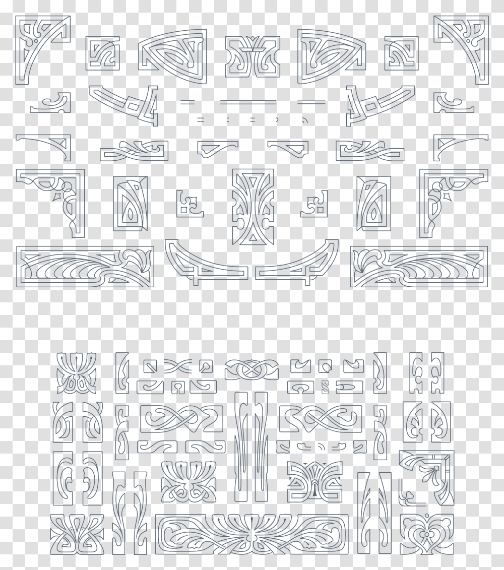 White Pattern, Collage, Poster, Advertisement Transparent Png