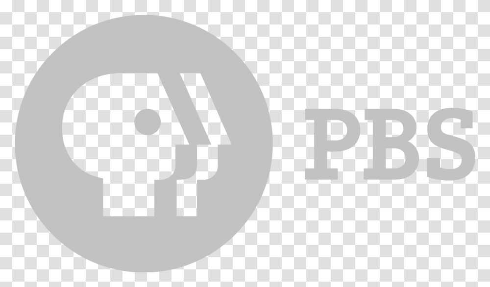 White Pbs Logo, Hand, Stencil Transparent Png