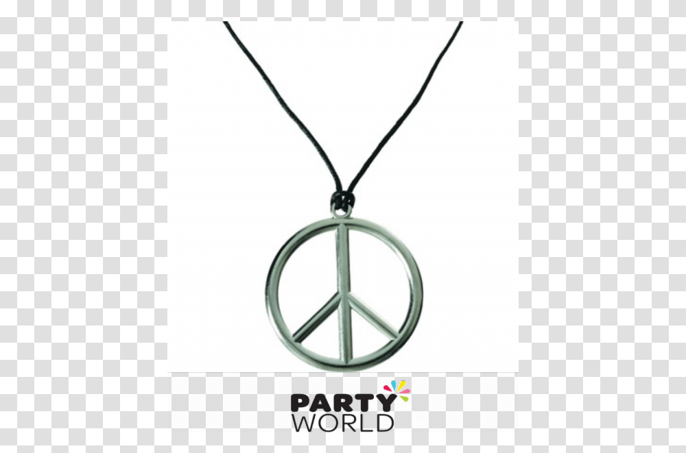 White Peace Sign Necklace Peace Sign, Pendant, Locket, Jewelry, Accessories Transparent Png