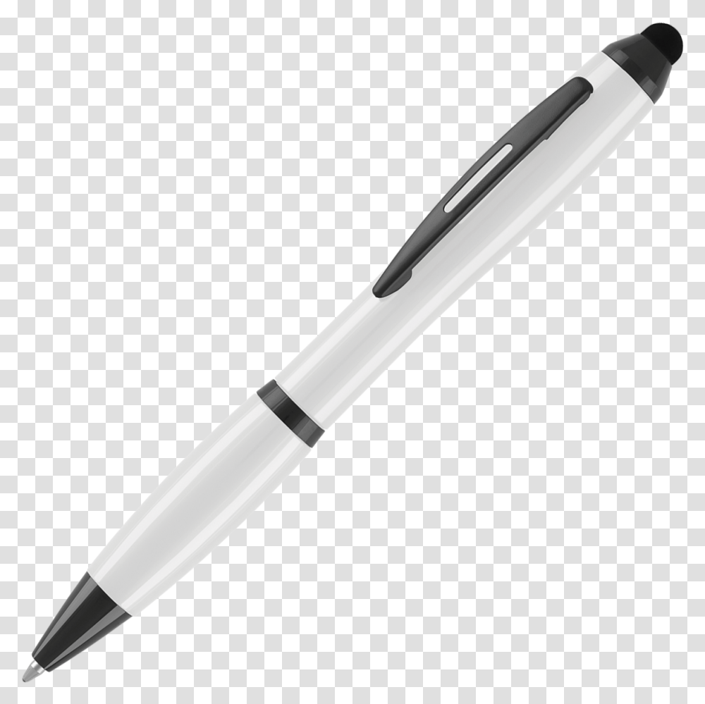 White Pen Ballpen, Fountain Pen Transparent Png
