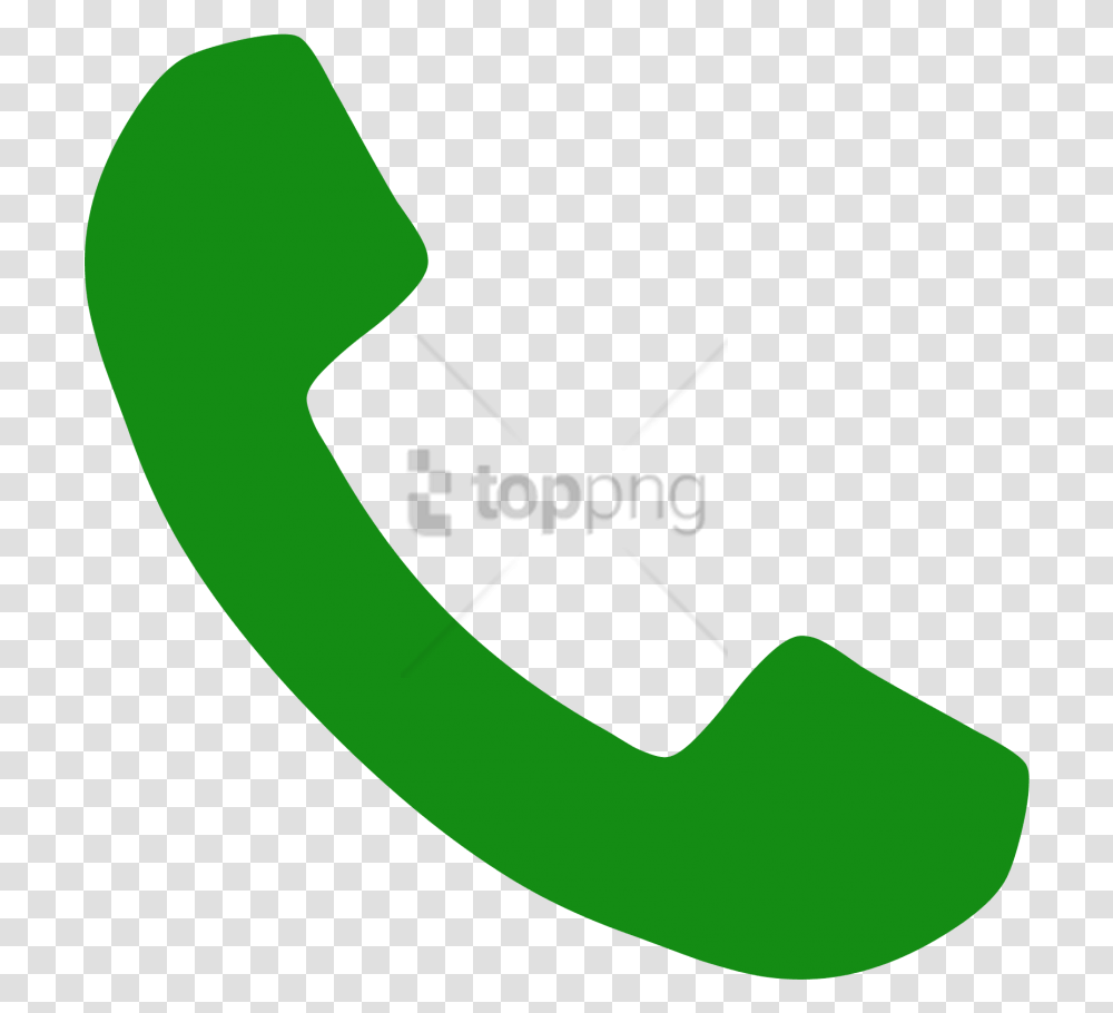 White Phone Icon Background Phone Green Call Logo, Symbol, Word, Text, Recycling Symbol Transparent Png