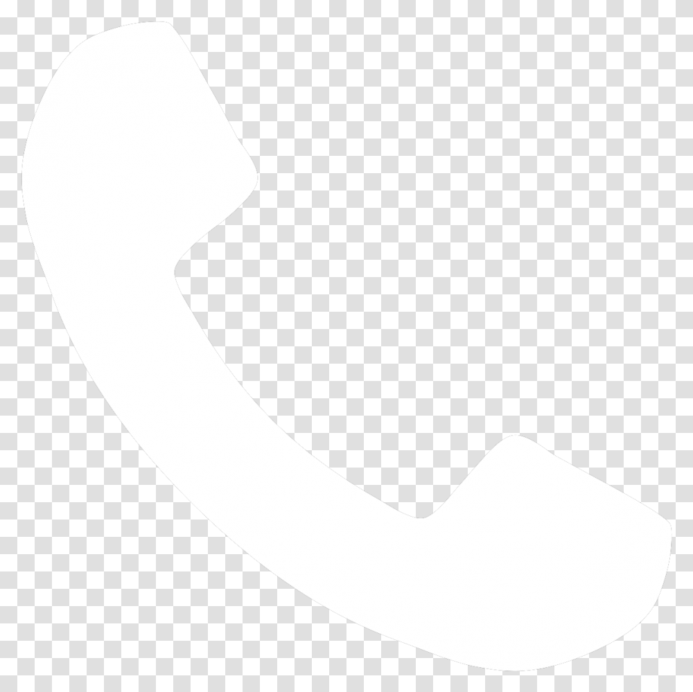 White Phone Logo No Background, Hook Transparent Png