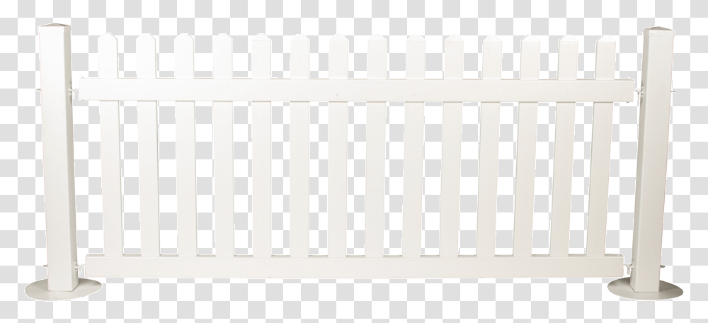 White Picket Fence Portable Picket Fencing, Gate Transparent Png