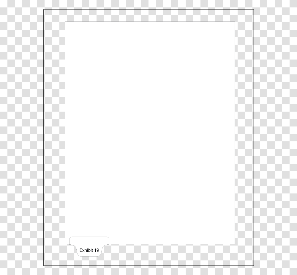 White Picture With Black Frame, Page, White Board, Rug Transparent Png