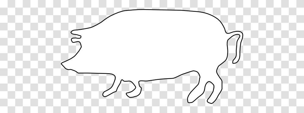 White Pig Clip Art, Mammal, Animal, Wildlife, Sea Life Transparent Png