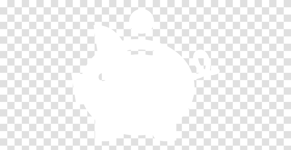 White Piggy Bank 2 Icon Rotten Apple Logo Transparent Png