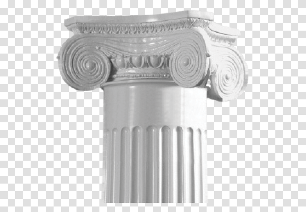 White Pillar Column Capitals, Architecture, Building, Mailbox, Letterbox Transparent Png