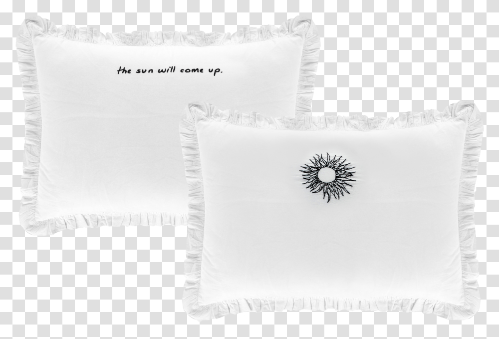 White Pillow Cushion, Diaper, Blanket, Home Decor Transparent Png