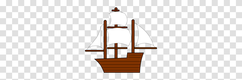 White Pirate Ship Clip Art, Cowbell, Lighting Transparent Png