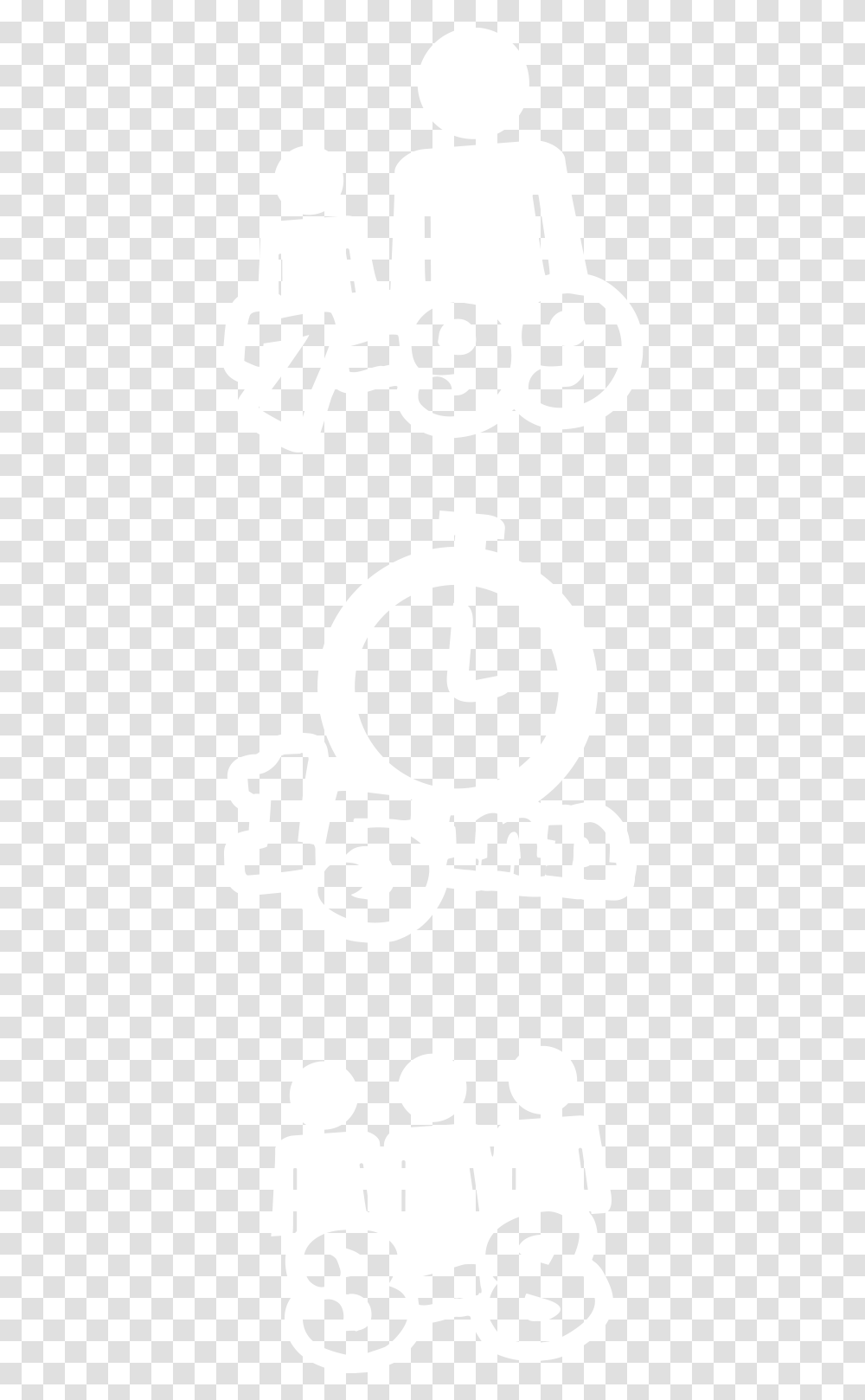 White Playstation 4 Logo, Stencil, Number Transparent Png