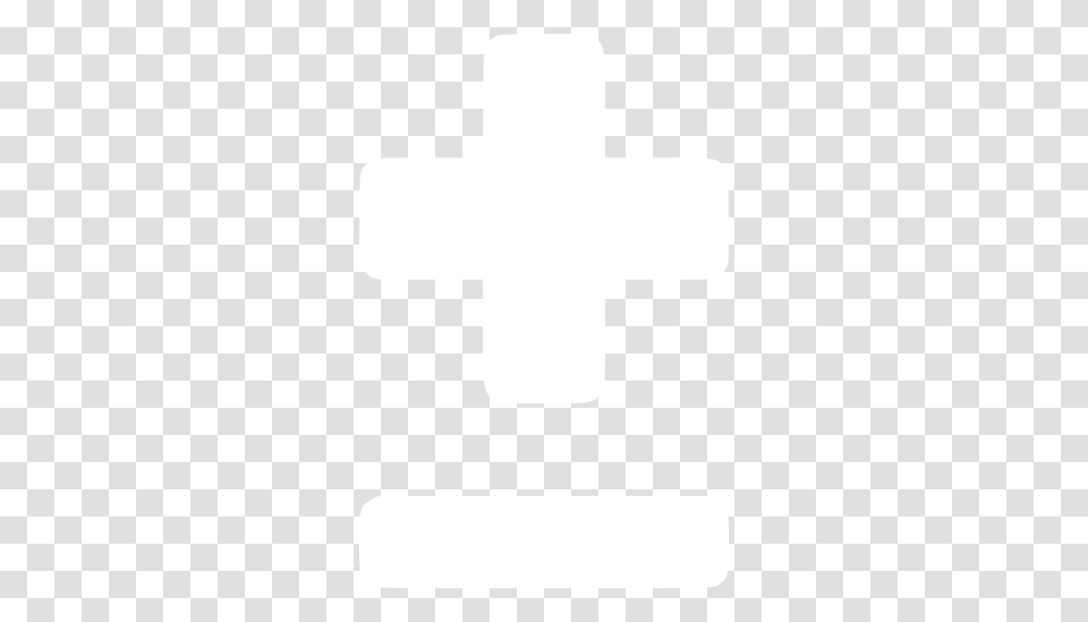White Plus Minus Icon, Cross, First Aid, Logo Transparent Png
