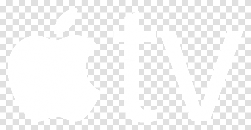 White Plus Sign Apple Tv Logo, Cross, Trademark, Stencil Transparent Png