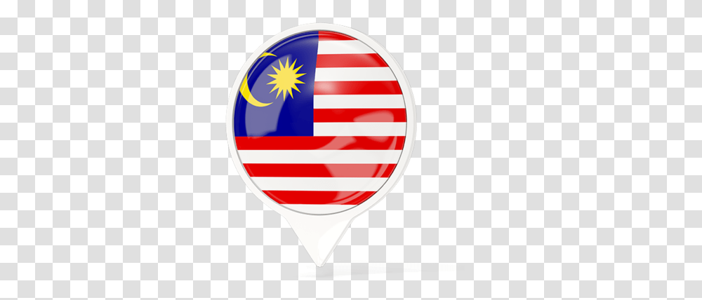 White Pointer With Flag Emblem, Balloon, Vehicle, Transportation, Racket Transparent Png
