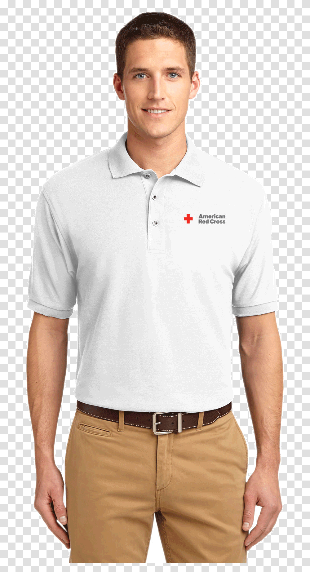 White Polo Shirt, Logo, Trademark, Person Transparent Png