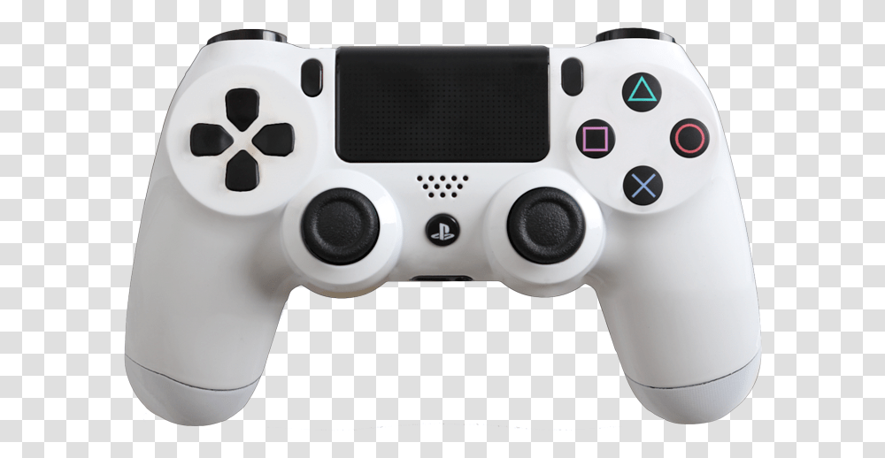 White Ps4 Controller Ps4 Controllers This Nice Dragon Ball Fighterz Controls, Joystick, Electronics, Video Gaming Transparent Png