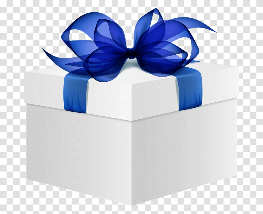 White Purple Bow Box, Gift Transparent Png